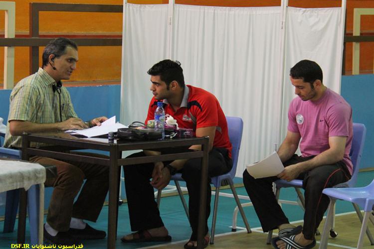 معاینات پزشکی گروه دوم کاروان اعزامی به بازی های آسیا و اقیانوسیه